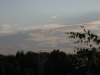 Cien
  rzucany przez chmure cumulonimbus (niewidoczn na zdjciu) na 3awice chmur altocumulus, Rzeszw, 2006.06.15.